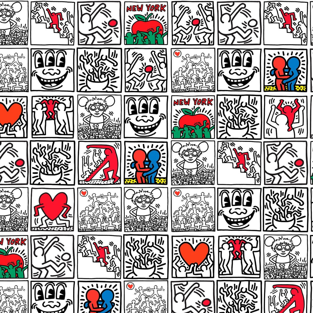 Comic Strip Wallpaper by Keith Haring  Artware Editions Small  