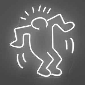 Dancing Man Neon Sign by Keith Haring  Artware Editions   