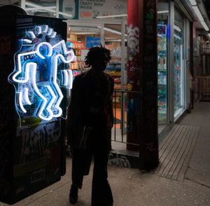 Dancing Man Neon Sign by Keith Haring  Artware Editions   