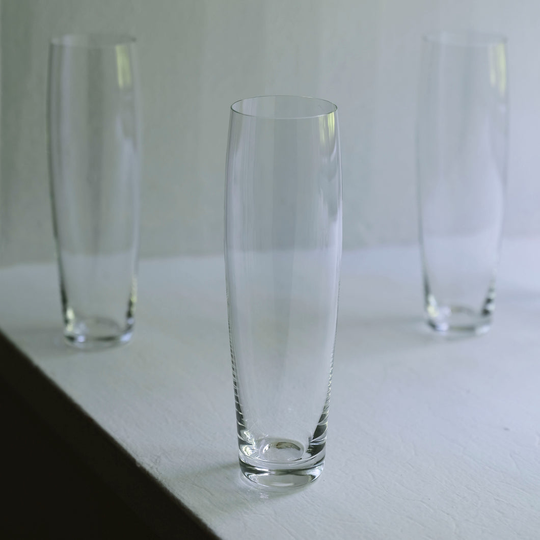 Curved Champagne Glass (set of 2) by Deborah Ehrlich ARTISTS,OBJECTS,GIFTING vendor-unknown   