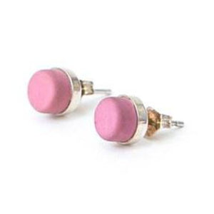 Eraser Earrings by E for Effort GIFTING,ARTISTS,OBJECTS vendor-unknown pink  
