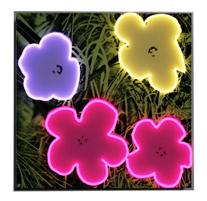 Flower Neon Sign by Andy Warhol  Artware Editions   