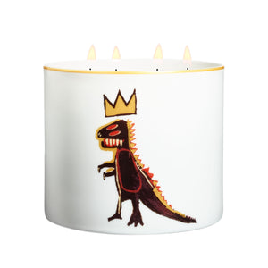 Golden Dragon Candle (large) by Jean-Michel Basquiat  Artware Editions   