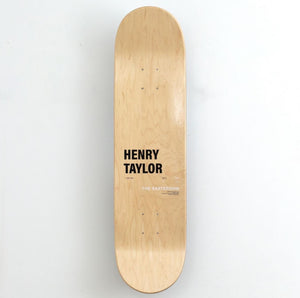 The 4th Skateboard Deck by Henry Taylor  Artware Editions   