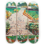 Idol Hands Skateboard Deck by Jules de Balincourt  Artware Editions   