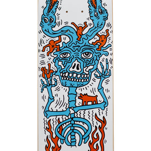 Untitled (Inferno) Skateboard Deck by Keith Haring  Artware Editions   