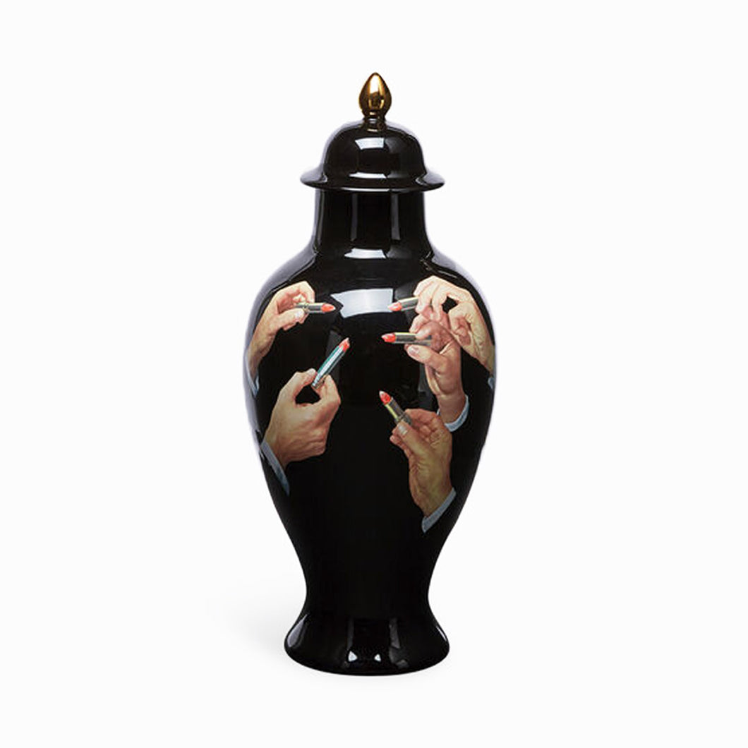 Lipstick Vase by Maurizio Cattelan  Artware Editions   