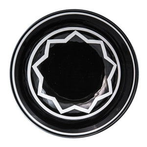 Serving Bowls by Sol LeWitt ARTISTS,OBJECTS,GIFTING,SUMMER<BR> ESSENTIALS vendor-unknown 10" (9-point star) black/white 