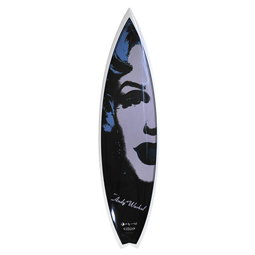 Marilyn Surfboard by Andy Warhol  Bessell black/white  