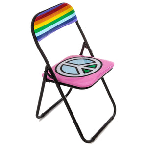 Peace Folding Chair from Studio Job x Seletti  Seletti   