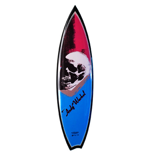 Skull Surfboard by Andy Warhol  Bessell   