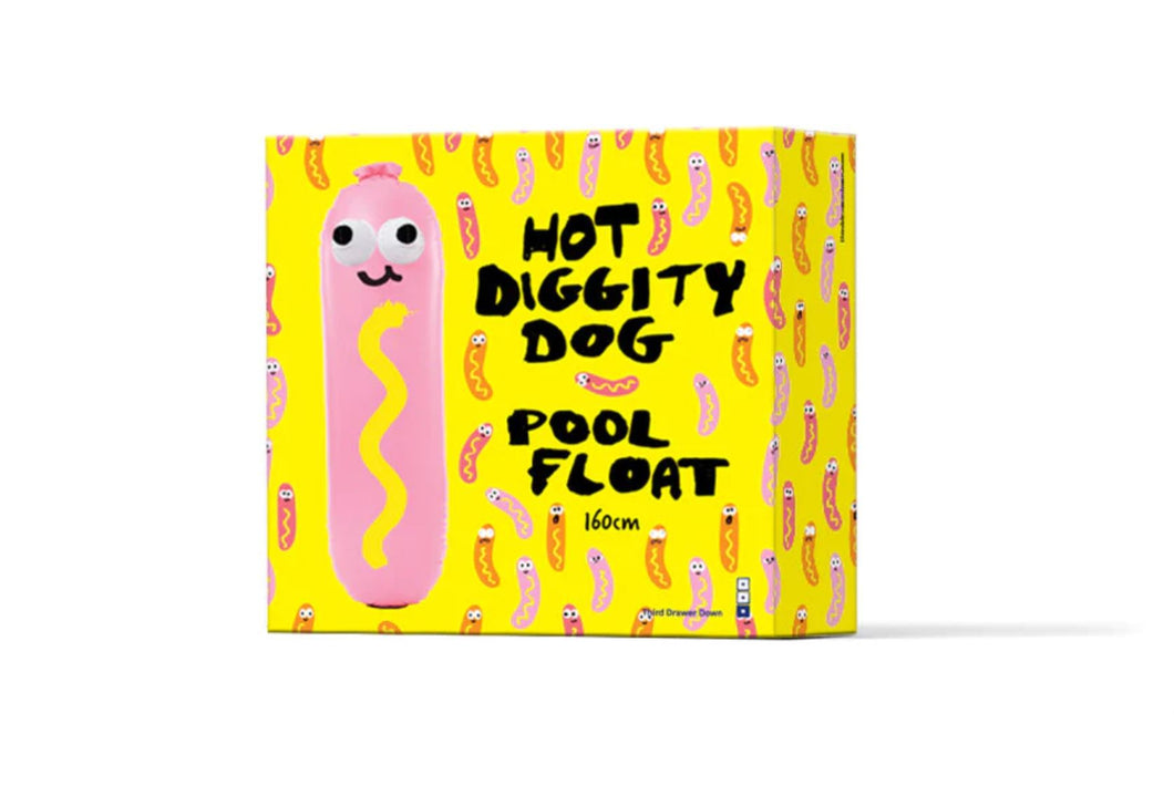 Hot Diggity Dog Pool Float by Jon Burgerman  Artware Editions Small (63