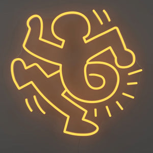 Twisted Man Neon Sign by Keith Haring  Artware Editions   